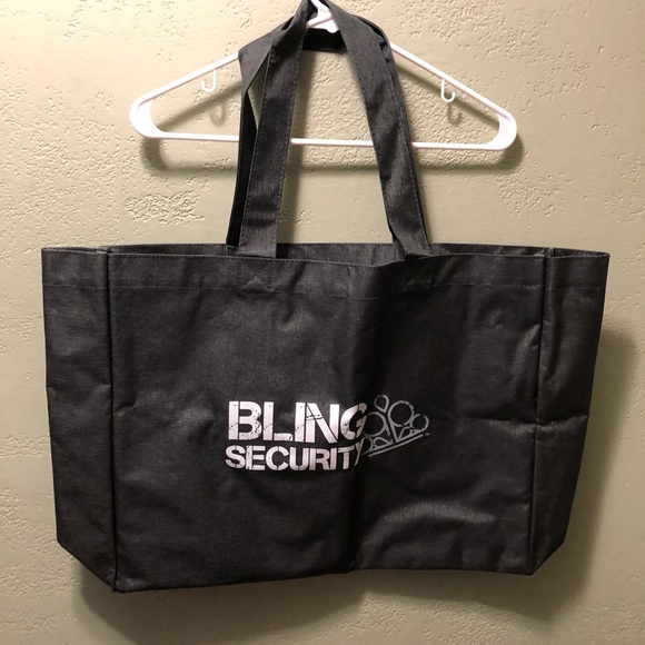 Paparazzi “Bling Security” Gray reusable bag